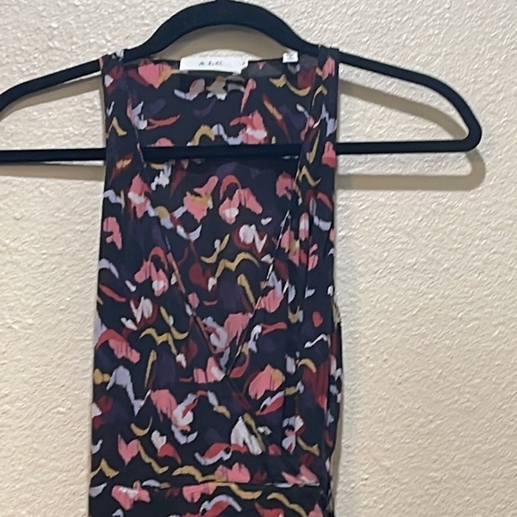 A.L.C. Roslyn Hearts Silk Sleeveless Midi Dress 0 - Picture 7 of 13